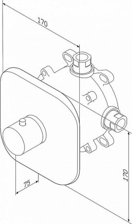 Смеситель AM.PM Sensation F3075500