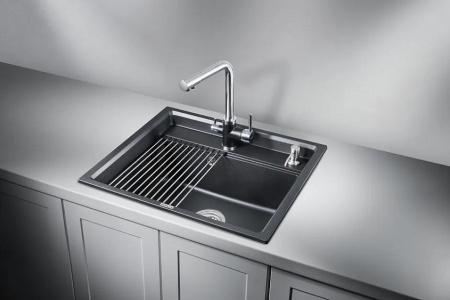 Кухонная мойка GRANULA KS-6003 шварц