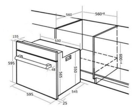 Духовой шкаф KUPPERSBERG SR 669 C Bronze