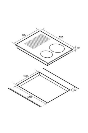 Индукционная поверхность Hiberg i-MS 6049 B
