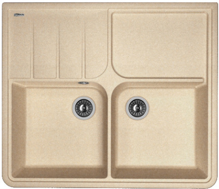 Кухонная мойка FLORENTINA Остров песочный (20.405.F0930.107)