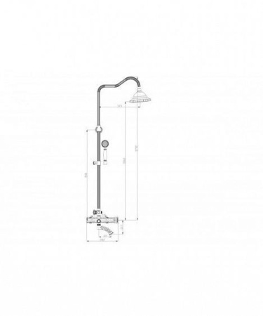 Смеситель ZORG A 103DS-BR