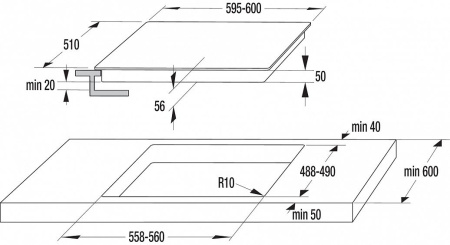 Поверхность GORENJE IS 656 USC