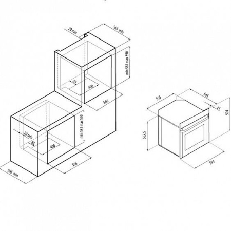 Электрический духовой шкаф EXITEQ f107six-pt
