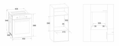 Духовой шкаф SIMFER B4EW56016