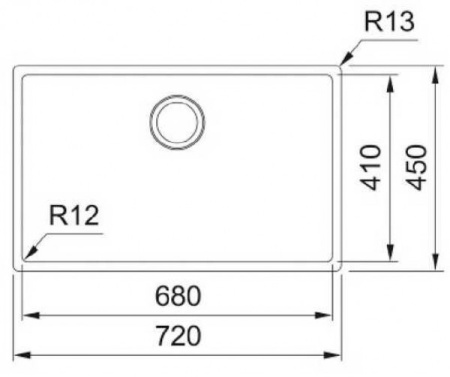 Кухонная мойка FRANKE BXX 210-68 стоп-вентиль 127.0677.199