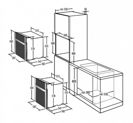 Духовой шкаф GORENJE bo 5330 mg