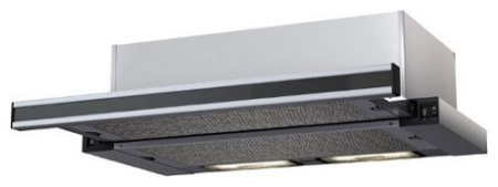 Вытяжка KRONASTEEL kamilla 500 dark glass