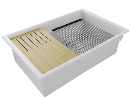Кухонная мойка PAULMARK GLAMP UNO PM028148-WH