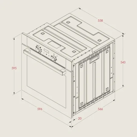Духовой шкаф ARDO BO39EX2