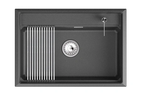 Кухонная мойка GRANULA KS-7301i черный