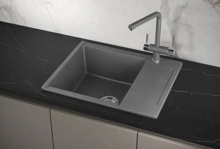 Кухонная мойка GRANULA ES-6202 графит