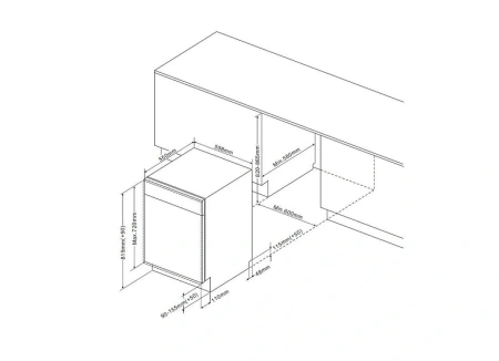 Посудомоечная машина DELONGHI DDWI 690 AMEDEO