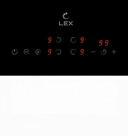 Варочная поверхность LEX EVH 6040B BL