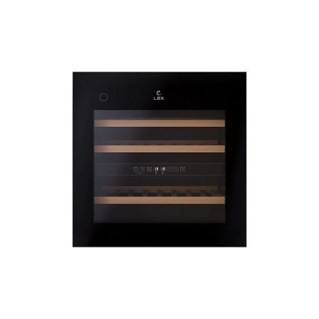 Винный шкаф LEX LWD6036BL dual zone PP