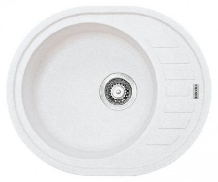 Мойка FRANKE 114.0192.552  rog 611 с, включая  стоп-вентиль, белый