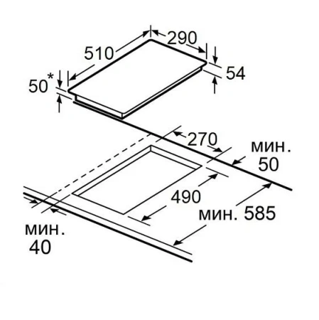 Варочная поверхность MAUNFELD AVCE3023BK