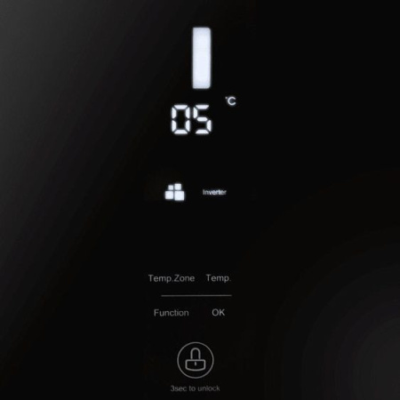 Холодильник MAUNFELD MFF177NFB Slim Inverter