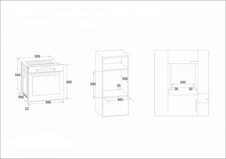 Духовой шкаф SIMFER B6EM58035