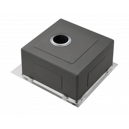 Кухонная мойка MILACIO Denia 57 Steel MC.77400 нержавеющая сталь