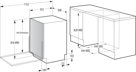 Посудомоечная машина GORENJE GV663C61