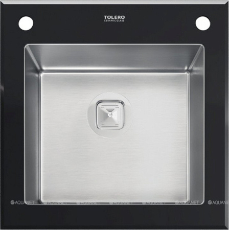 Кухонная мойка TOLERO Ceramic Glass TG-500 черный