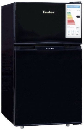Холодильник TESLER RCT-100 BLACK — фото
