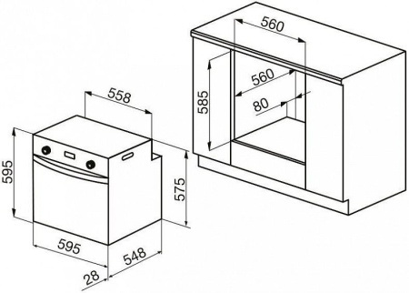 Духовой шкаф KORTING okb 9102 csx pro