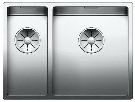 Кухонная мойка BLANCO CLARON 340/180-U 521610 нерж. сталь