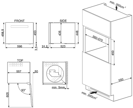 Винный шкаф SMEG CVI618LWNR2