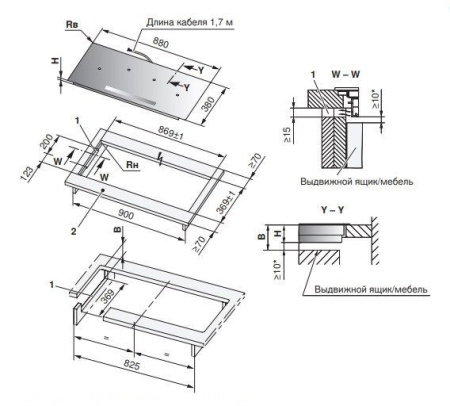 Варочная поверхность V-ZUG CookTop V4000 I904 CTI4T-31142
