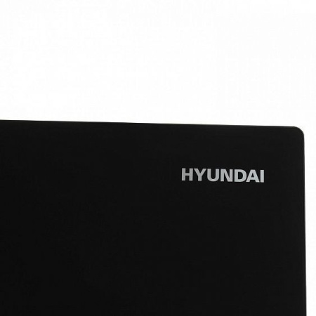 Холодильник HYUNDAI CS5003F черное стекло