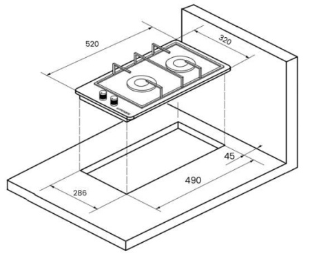 Поверхность KUPPERSBERG FQ3TG B