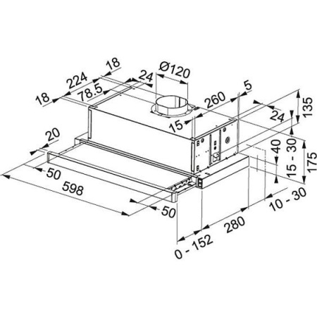 Вытяжка FRANKE FTC 632L BK 315.0547.798