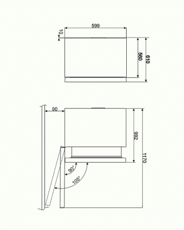 Винный шкаф SMEG WI66LS