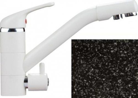 Смеситель KUPPERSBERG eco kg2665 black metal.