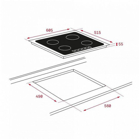 Варочная панель Teka IT 6450 IKNOB