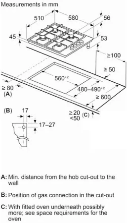 Варочная поверхность BOSCH PBP6C5K80O