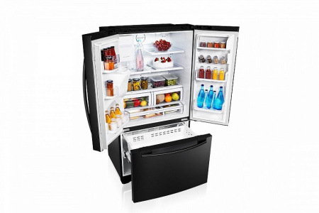 Холодильник Samsung RFG23UEBP черный