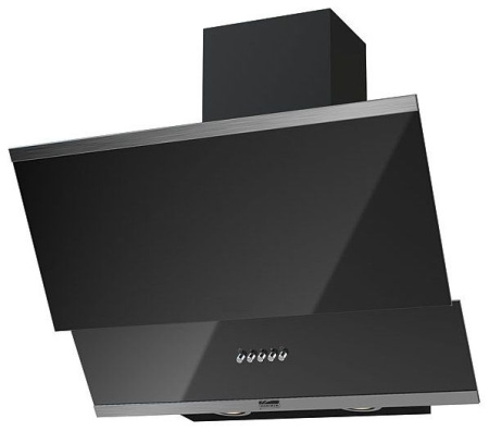 Вытяжка KRONASTEEL irida 600 black push button