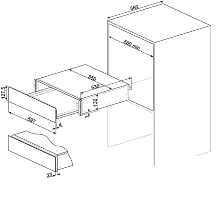 Ящик сомелье SMEG CPS115N