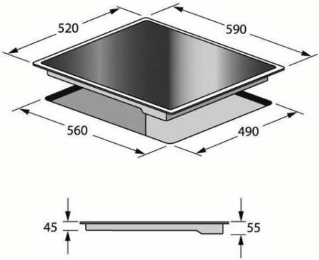Поверхность KAISER kct 6533 r