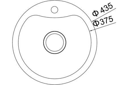 Кухонная мойка OULIN OL-357