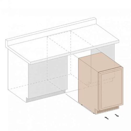 Винный шкаф DUNAVOX DAUF-45.125DSS.TO
