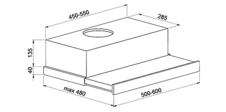 Вытяжка RAINFORD RCH-6602 White