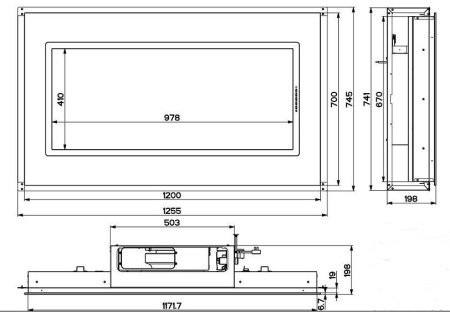 Вытяжка FABER 110.0428.451 FABER HEAVEN GLASS 2.0 WH FLAT A120