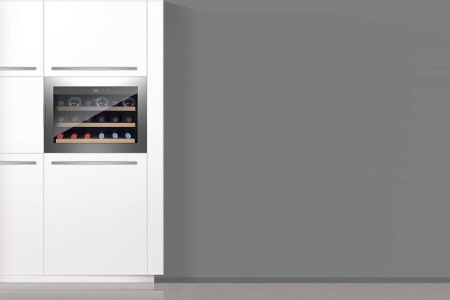 Встраиваемый винный шкаф CASO WineSafe 18 EB inox