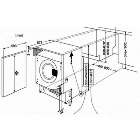 Стиральная машина WHIRLPOOL  awoc7712