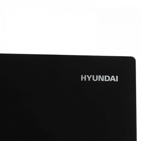 Холодильник HYUNDAI CS5003F черное стекло
