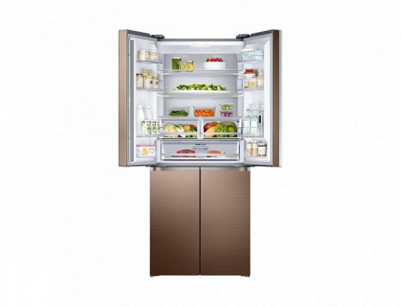 Холодильник Samsung RF50K5960DP бронзовый